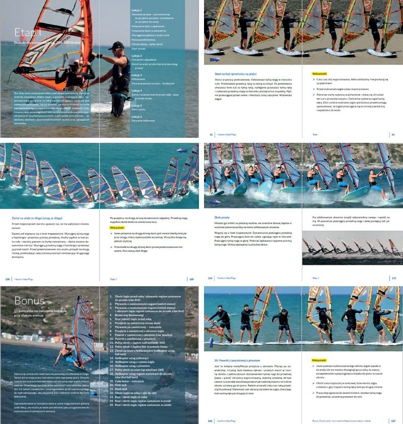 nauka windsurfingu szymon sloma kolaz